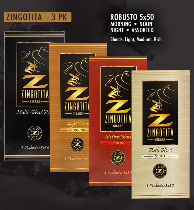 Zingotita Robusto 3-Pack